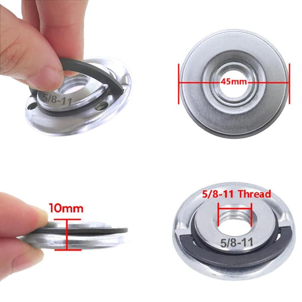 Angle Grinder Flange Nuts with M14 and 5/8-11 Inch Thread