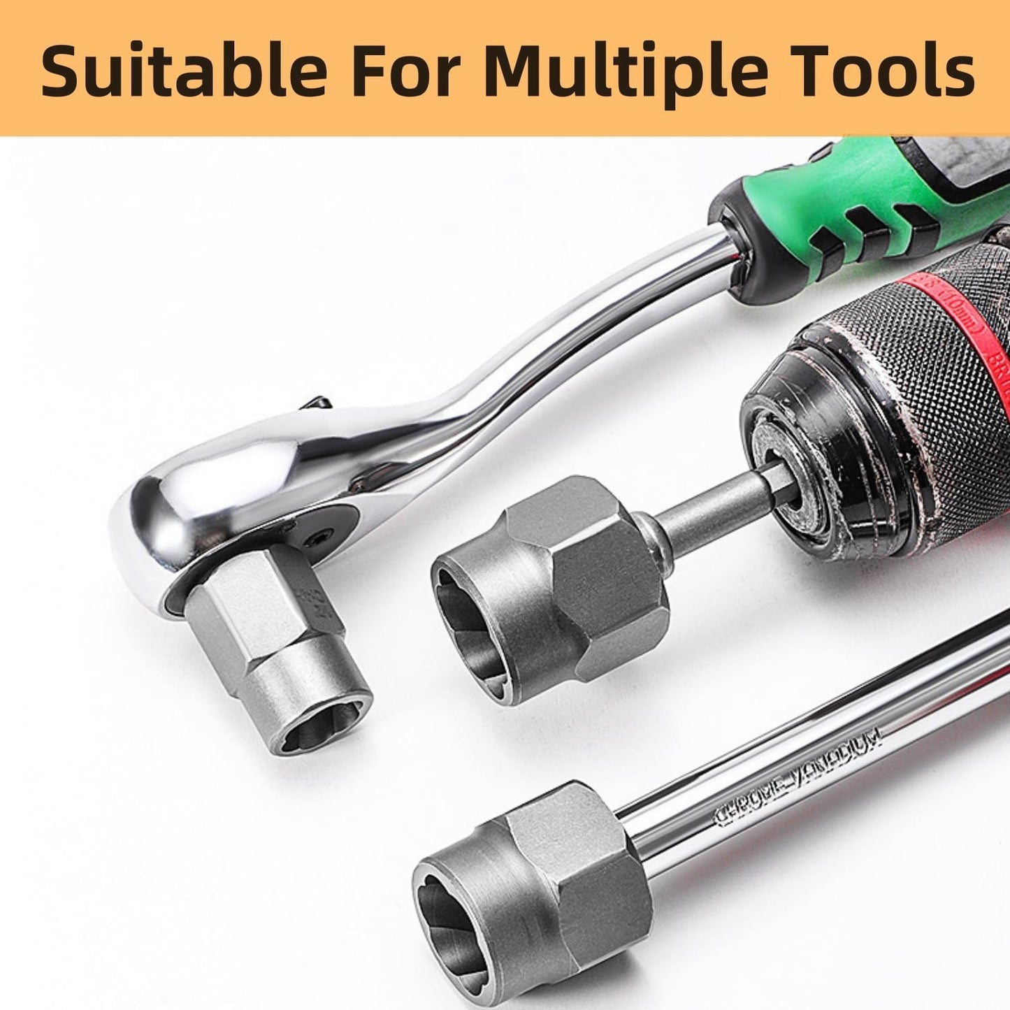 Bolt Extractor Kit,14 Pcs Nut Extractor Socket Set