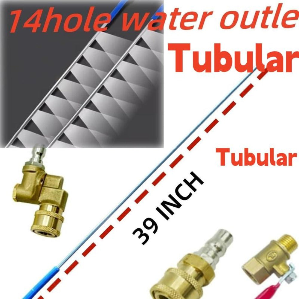 39 INCH 14 Hole'' Portable Radiator Cleaning Wand