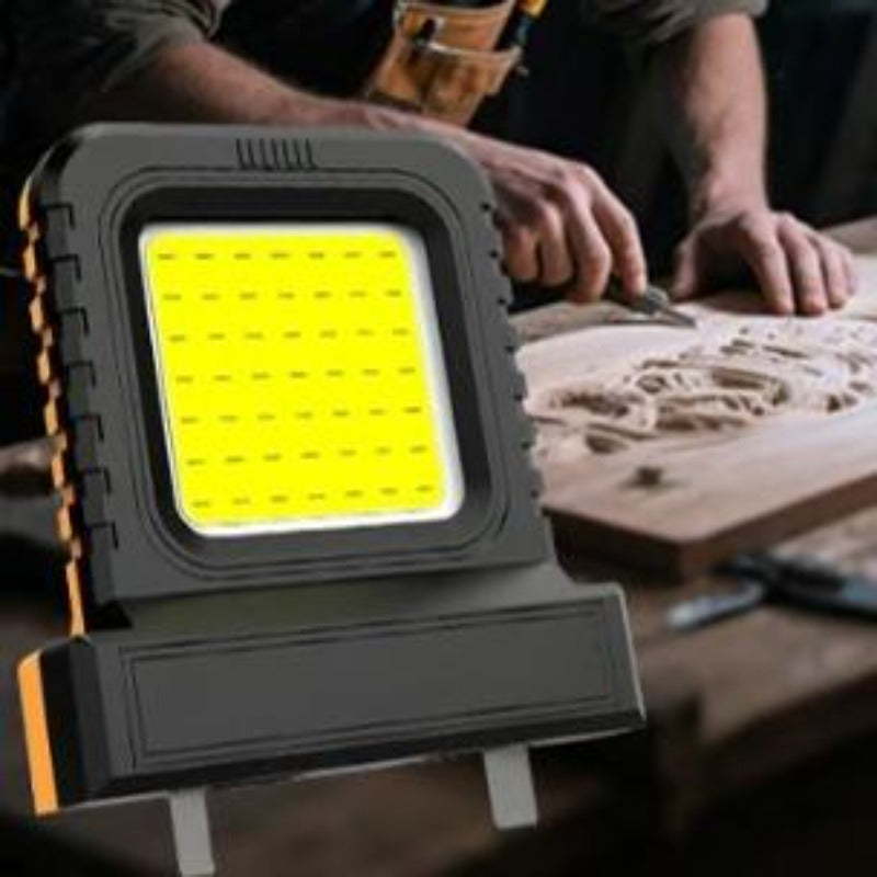 Portable work light - for all power tool batteries