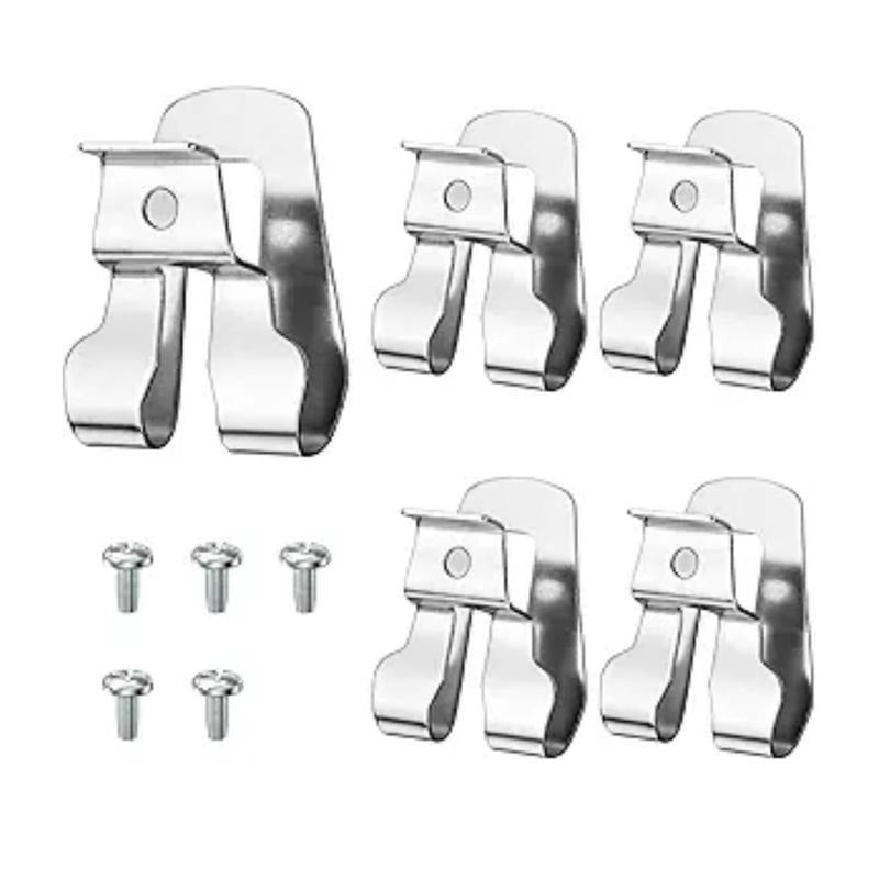 DrillCatcher, Drill Holder for Tool Belt, Up to 2" Belt, Quick Response Low-Profile Drill Clip, Compatible with Impact Driver, Nailer