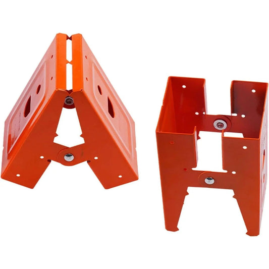 2PCS Heavy Duty Sawhorse Brackets with Clamp