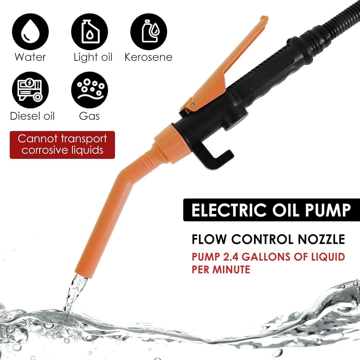 Portable Fuel Transfer Pump