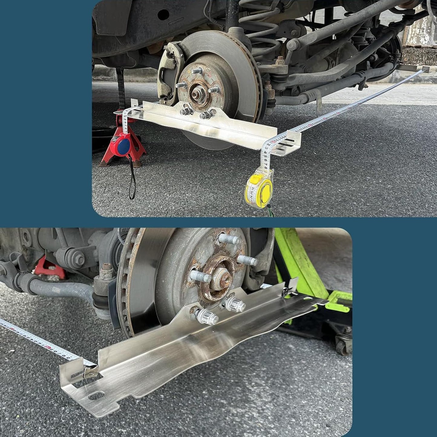 Heavy Duty Stainless Steel Wheel Alignment Tool Plate