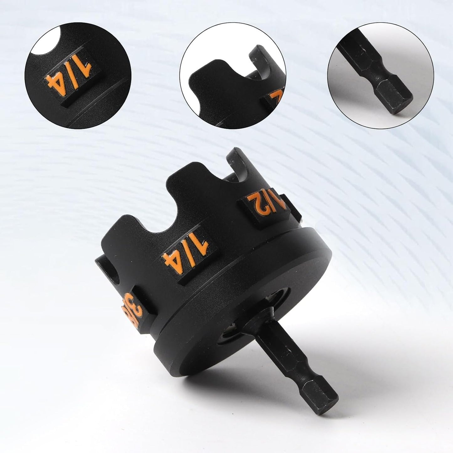 Aluminum Alloy Nut Zipper Drill Attachment