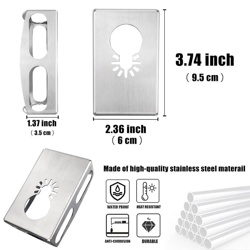 2 Packs Square Slot Cutter Compatible
