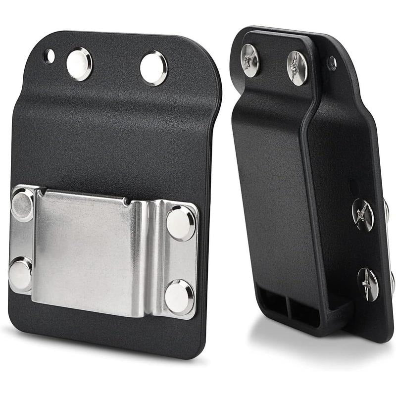 DrillCatcher, Drill Holder for Tool Belt, Up to 2" Belt, Quick Response Low-Profile Drill Clip, Compatible with Impact Driver, Nailer