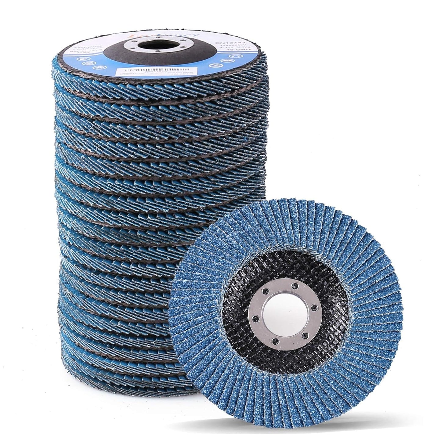 Flap Disc 40 Grit T29 Zirconia