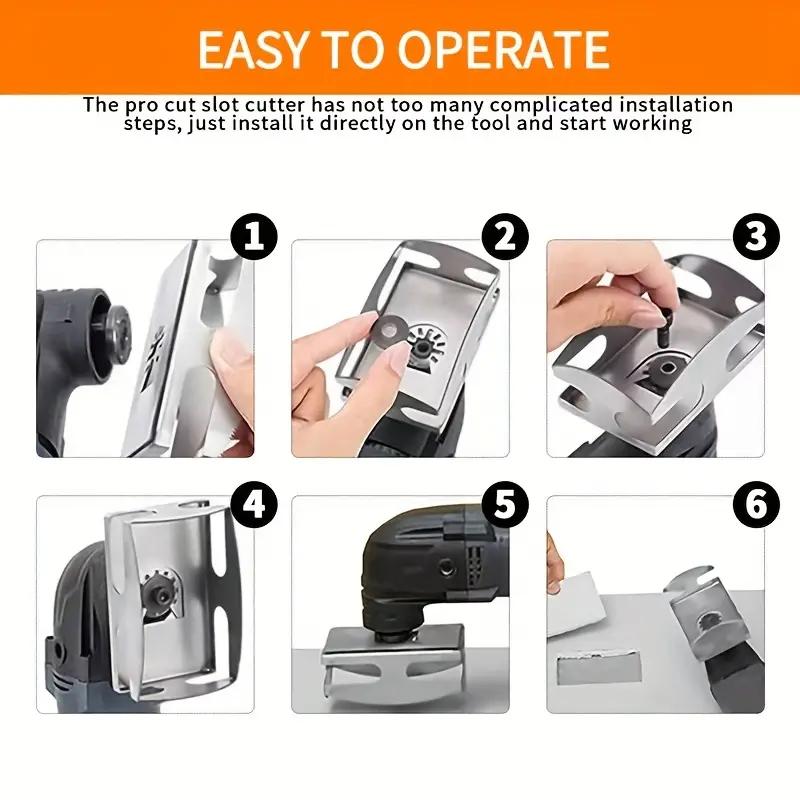 2 Packs Square Slot Cutter Compatible