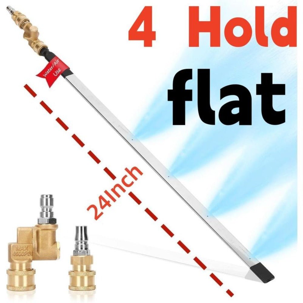 39 INCH 14 Hole'' Portable Radiator Cleaning Wand