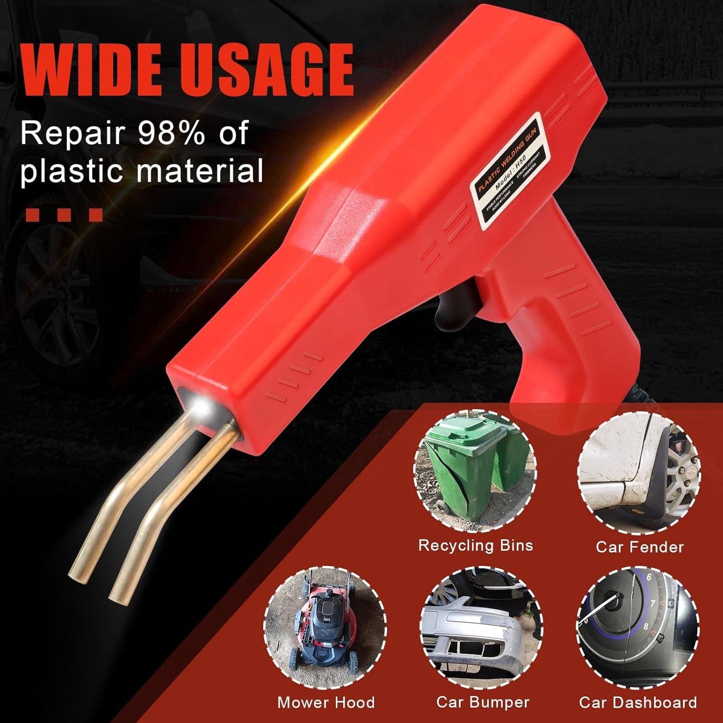 Heavy Duty Plastic Welder Kit