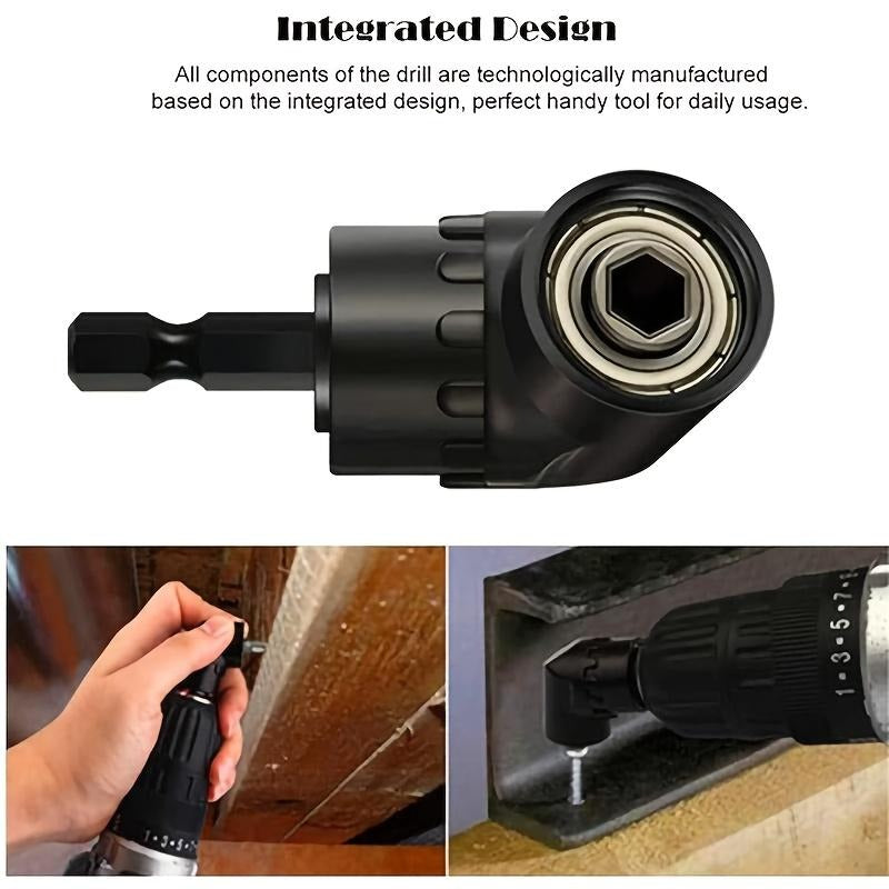 6pcs Right-Angle Drill Bit Accessory Set