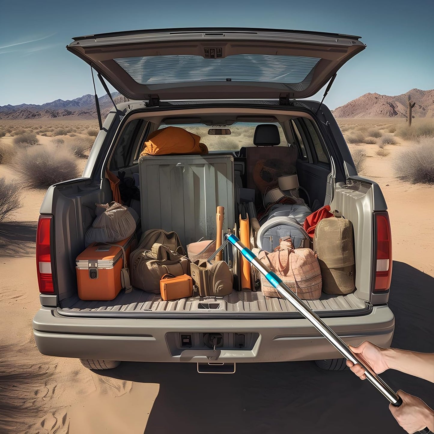 6.5Ft Truck Bed Cargo Retriever